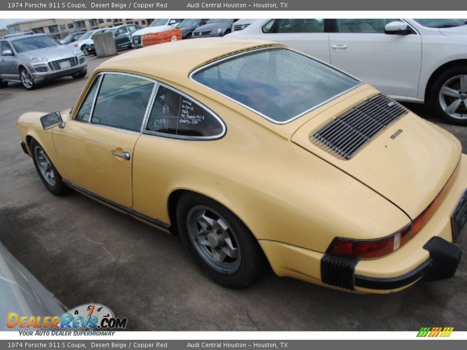 Desert Beige 1974 Porsche 911 S Coupe Photo #4