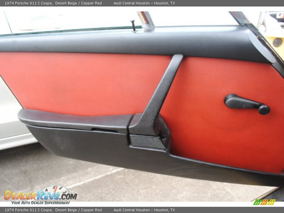 Door Panel of 1974 Porsche 911 S Coupe Photo #9