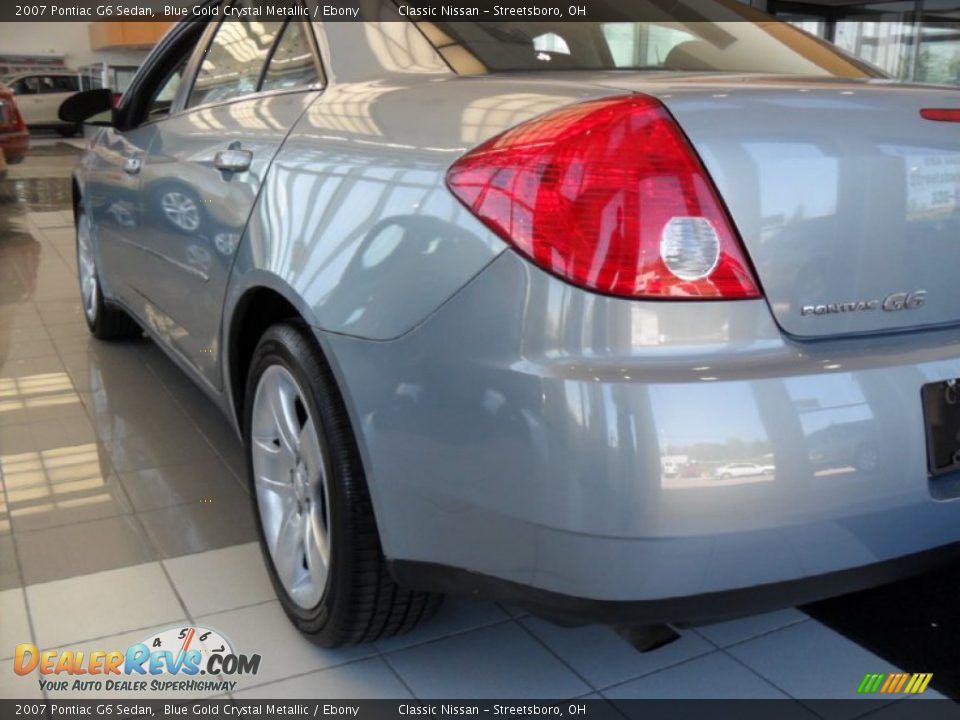 2007 Pontiac G6 Sedan Blue Gold Crystal Metallic / Ebony Photo #2