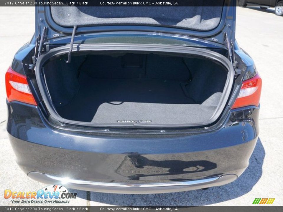 2012 Chrysler 200 Touring Sedan Black / Black Photo #8