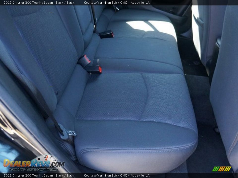 2012 Chrysler 200 Touring Sedan Black / Black Photo #9