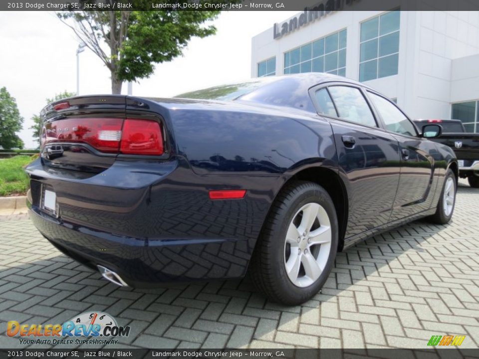 2013 Dodge Charger SE Jazz Blue / Black Photo #3