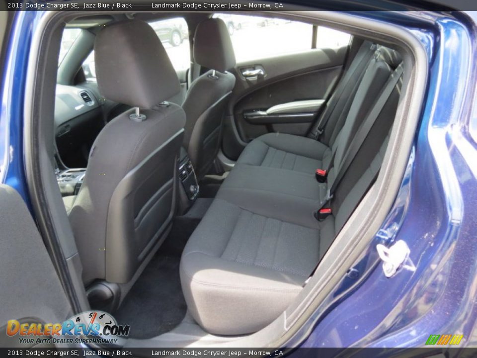 2013 Dodge Charger SE Jazz Blue / Black Photo #8