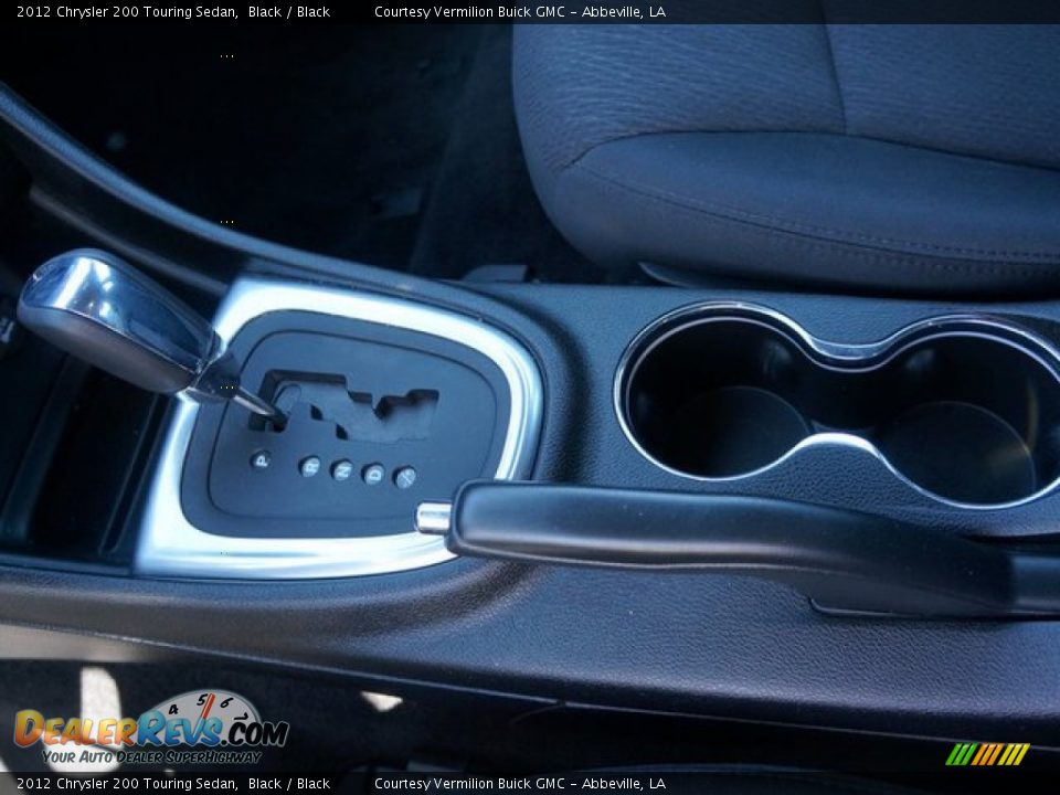 2012 Chrysler 200 Touring Sedan Black / Black Photo #23