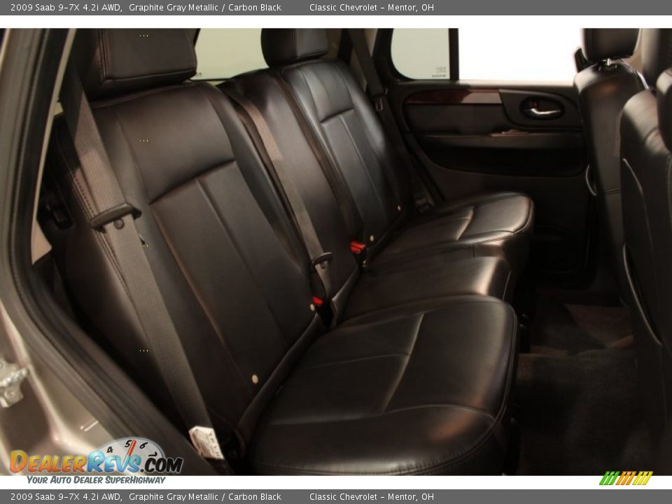 2009 Saab 9-7X 4.2i AWD Graphite Gray Metallic / Carbon Black Photo #11