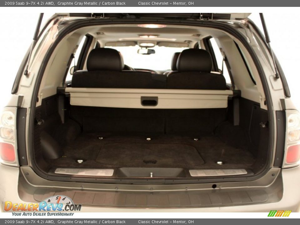 2009 Saab 9-7X 4.2i AWD Graphite Gray Metallic / Carbon Black Photo #13