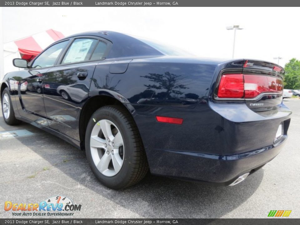 2013 Dodge Charger SE Jazz Blue / Black Photo #2
