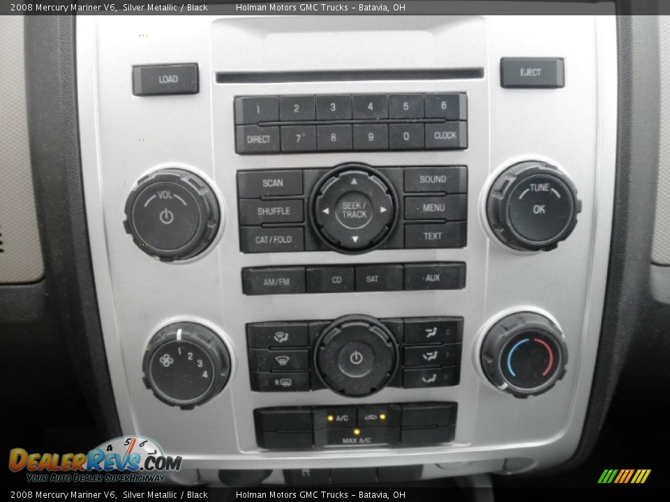 2008 Mercury Mariner V6 Silver Metallic / Black Photo #7