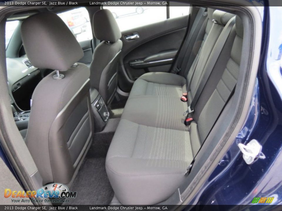 2013 Dodge Charger SE Jazz Blue / Black Photo #7