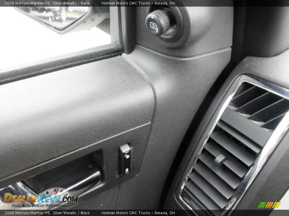 2008 Mercury Mariner V6 Silver Metallic / Black Photo #14