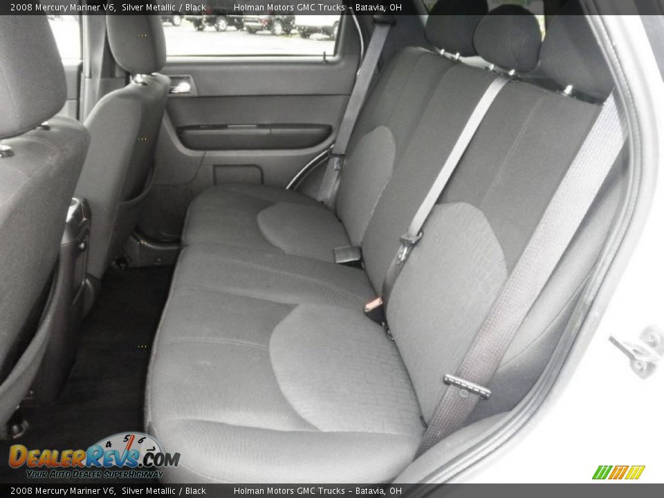 2008 Mercury Mariner V6 Silver Metallic / Black Photo #18
