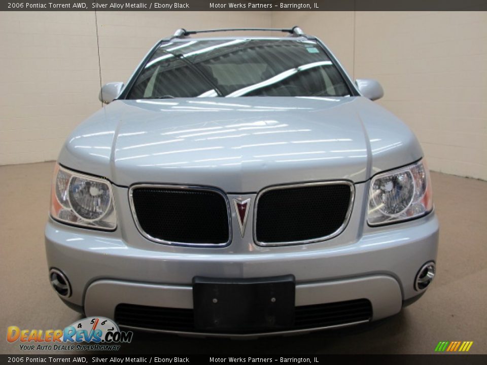 2006 Pontiac Torrent AWD Silver Alloy Metallic / Ebony Black Photo #2
