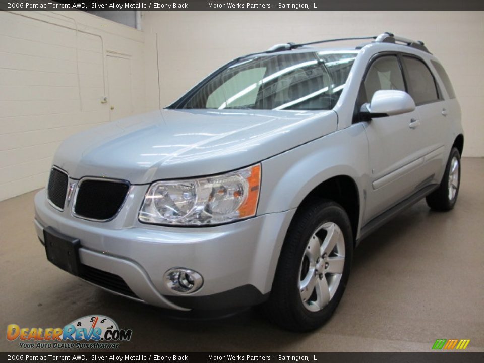2006 Pontiac Torrent AWD Silver Alloy Metallic / Ebony Black Photo #3