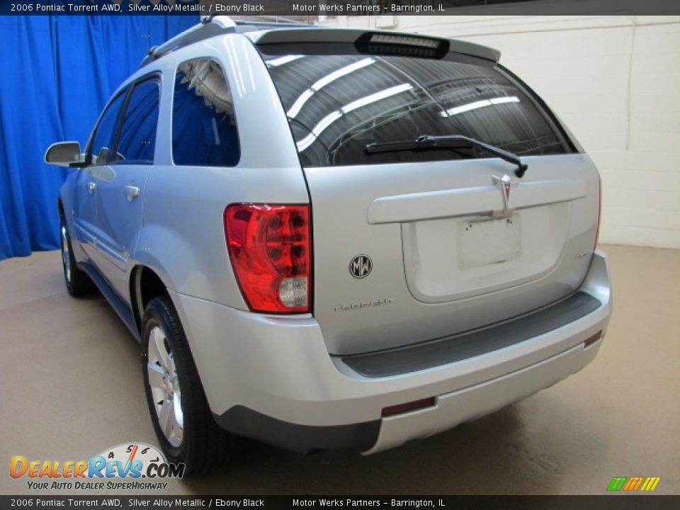 2006 Pontiac Torrent AWD Silver Alloy Metallic / Ebony Black Photo #5