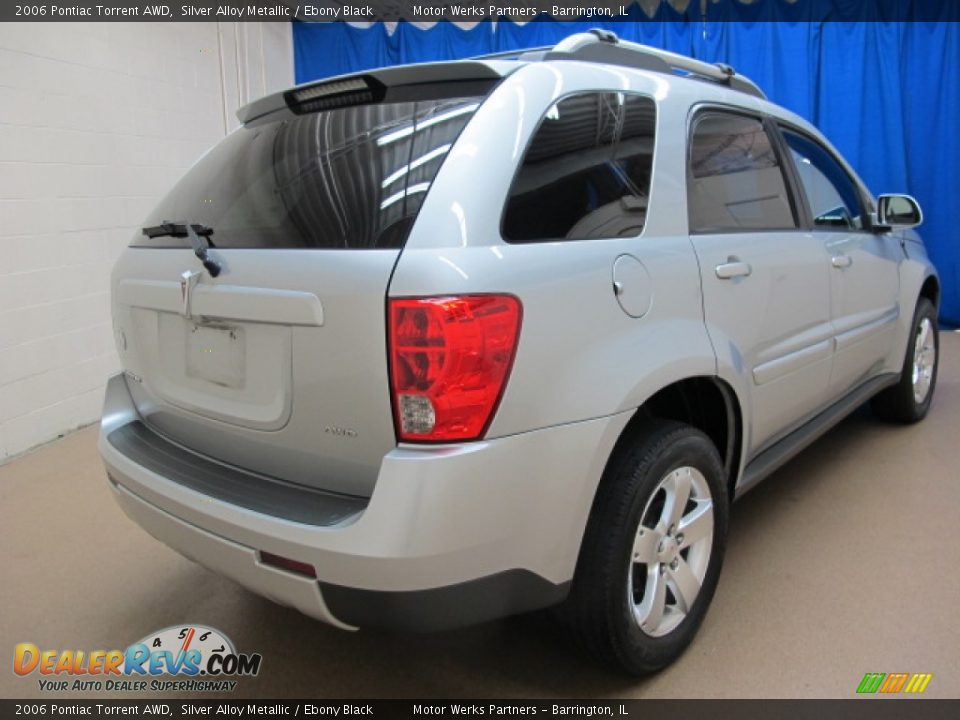 2006 Pontiac Torrent AWD Silver Alloy Metallic / Ebony Black Photo #7
