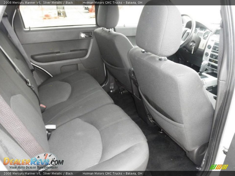 2008 Mercury Mariner V6 Silver Metallic / Black Photo #25