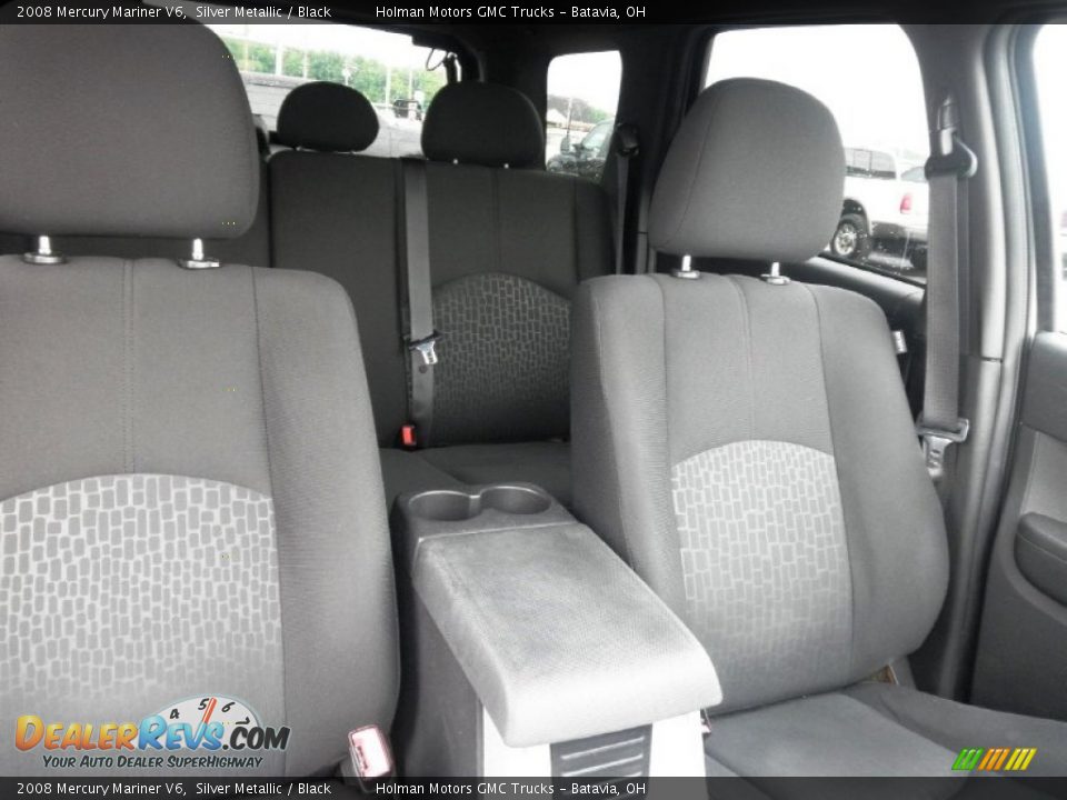 2008 Mercury Mariner V6 Silver Metallic / Black Photo #27