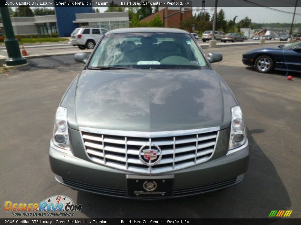 2006 Cadillac DTS Luxury Green Silk Metallic / Titanium Photo #2