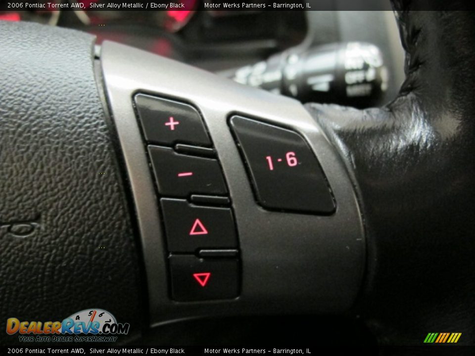 2006 Pontiac Torrent AWD Silver Alloy Metallic / Ebony Black Photo #30