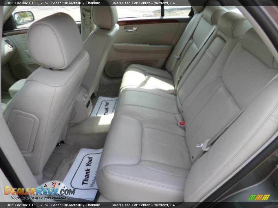 2006 Cadillac DTS Luxury Green Silk Metallic / Titanium Photo #14