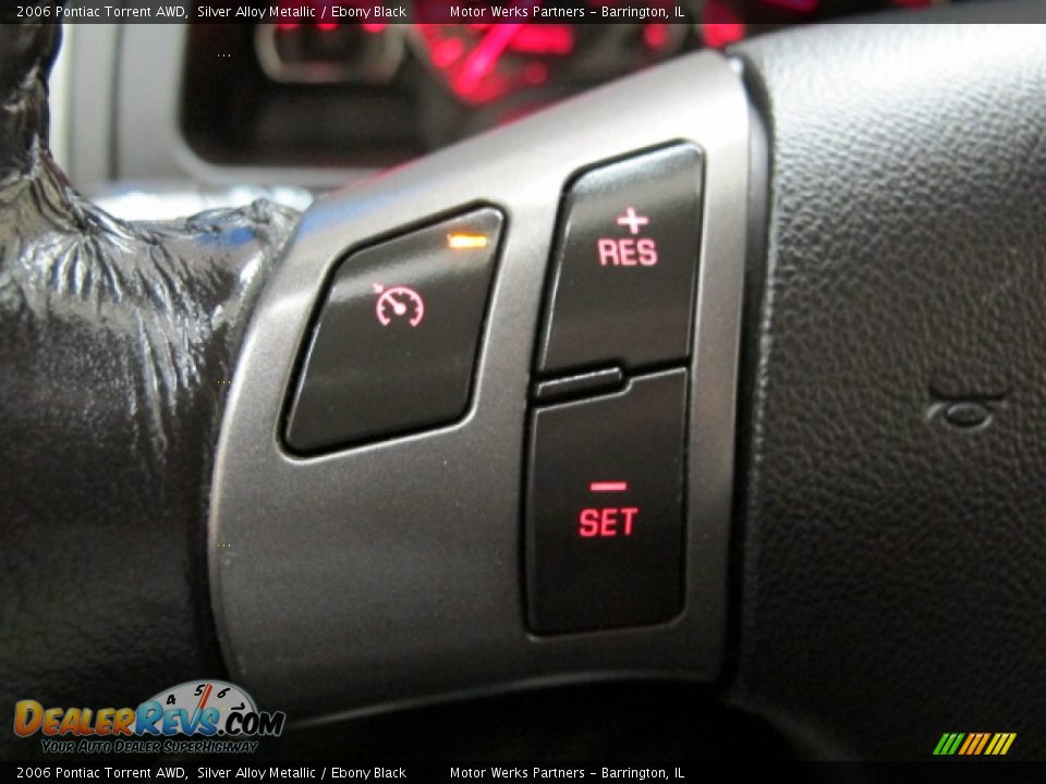 2006 Pontiac Torrent AWD Silver Alloy Metallic / Ebony Black Photo #31