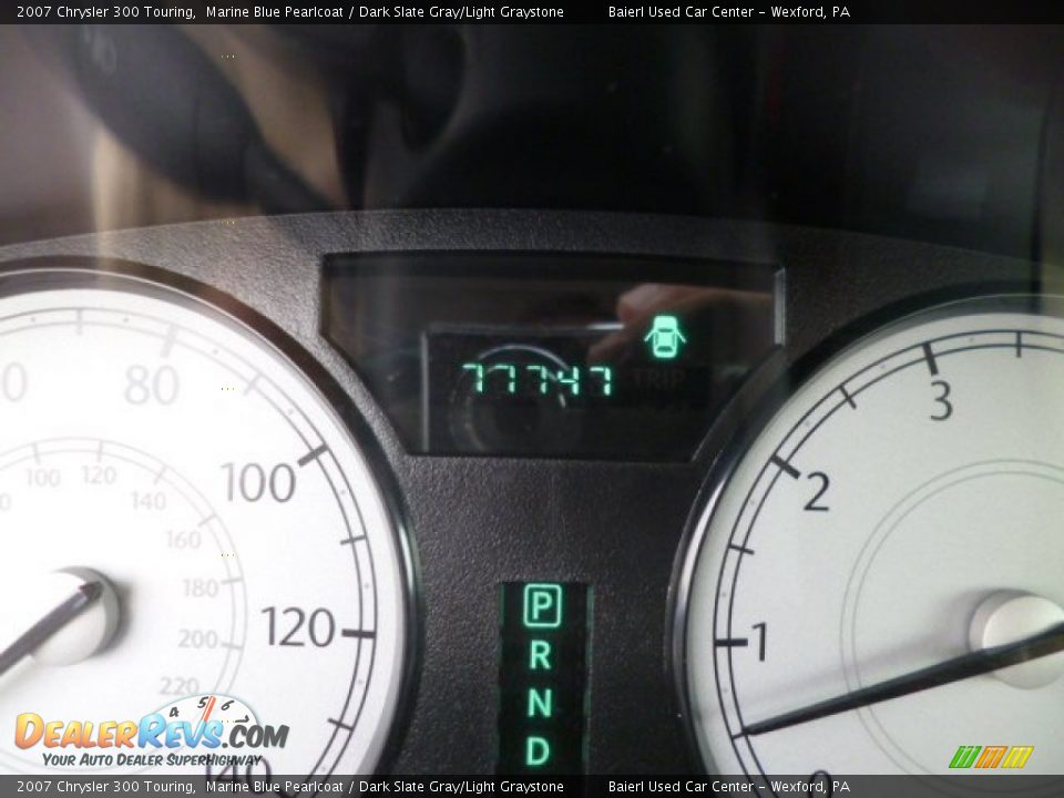 2007 Chrysler 300 Touring Marine Blue Pearlcoat / Dark Slate Gray/Light Graystone Photo #20