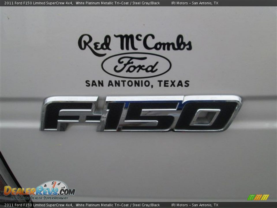 2011 Ford F150 Limited SuperCrew 4x4 White Platinum Metallic Tri-Coat / Steel Gray/Black Photo #2
