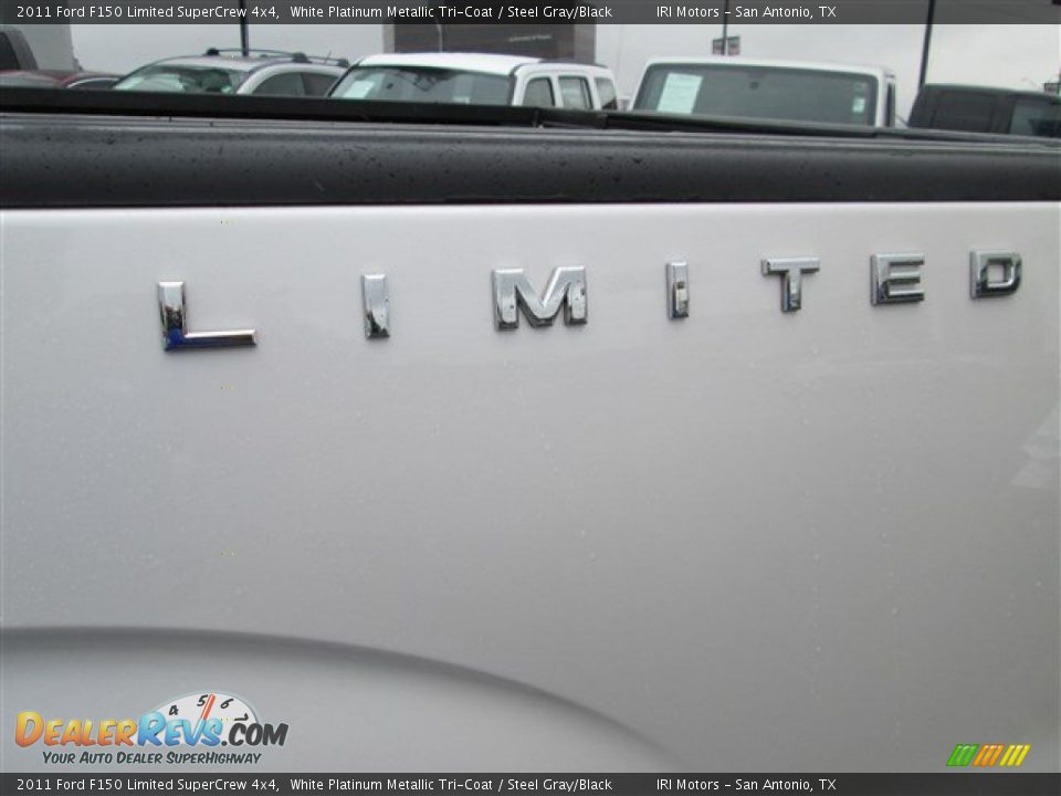 2011 Ford F150 Limited SuperCrew 4x4 White Platinum Metallic Tri-Coat / Steel Gray/Black Photo #4