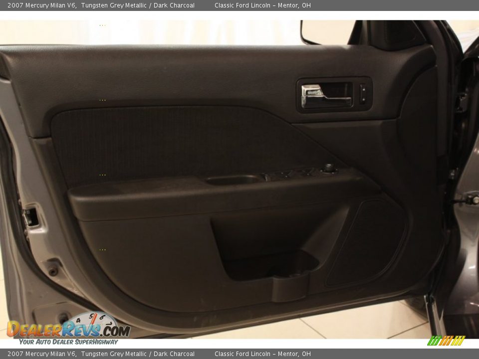 2007 Mercury Milan V6 Tungsten Grey Metallic / Dark Charcoal Photo #4
