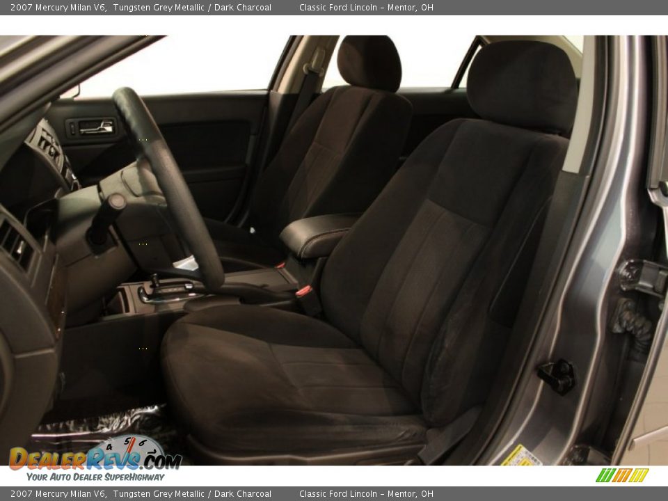 2007 Mercury Milan V6 Tungsten Grey Metallic / Dark Charcoal Photo #5