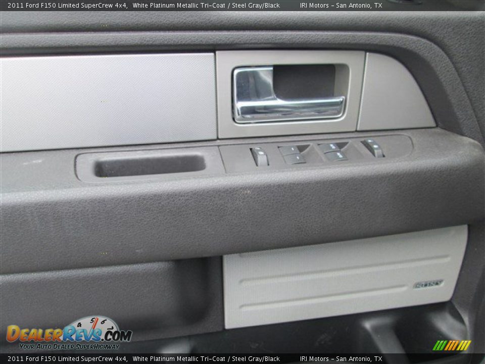 2011 Ford F150 Limited SuperCrew 4x4 White Platinum Metallic Tri-Coat / Steel Gray/Black Photo #10