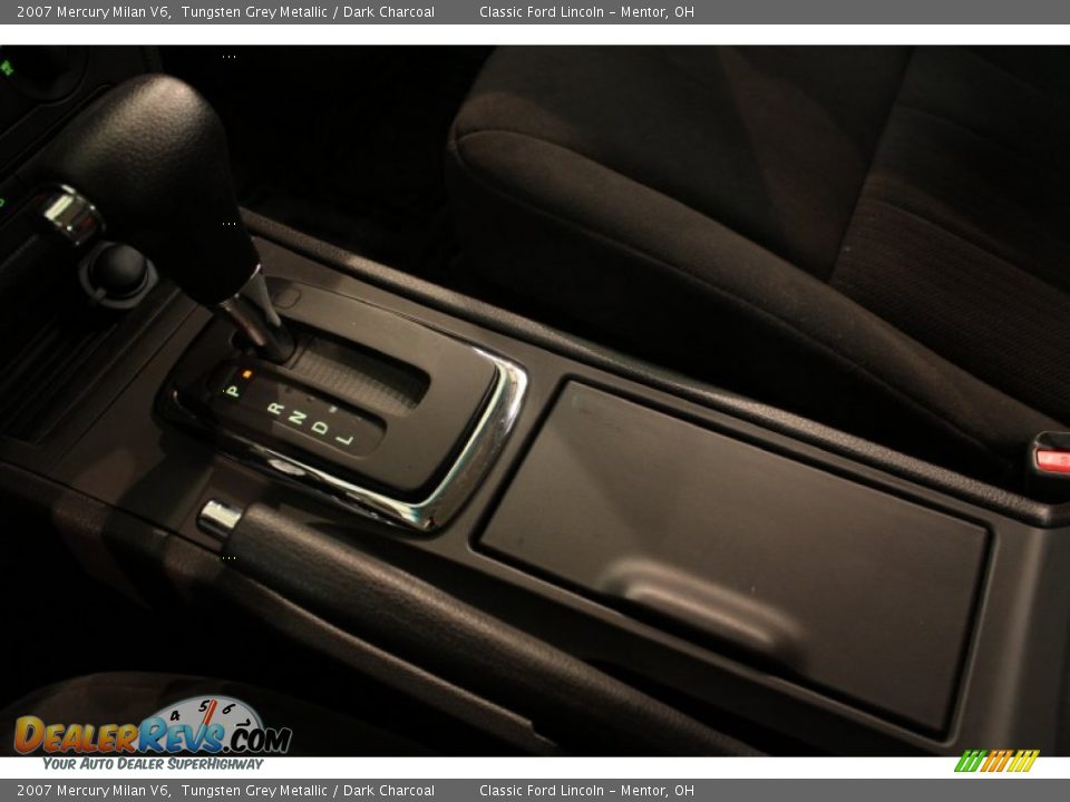 2007 Mercury Milan V6 Tungsten Grey Metallic / Dark Charcoal Photo #9