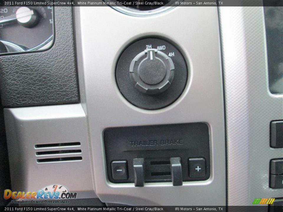 Controls of 2011 Ford F150 Limited SuperCrew 4x4 Photo #13