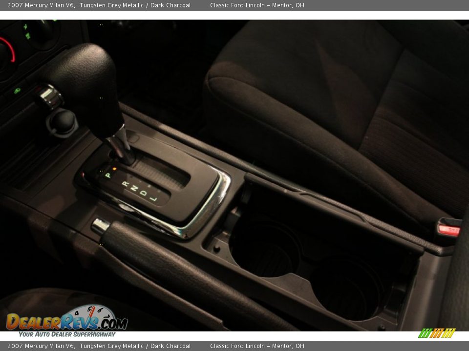 2007 Mercury Milan V6 Tungsten Grey Metallic / Dark Charcoal Photo #10