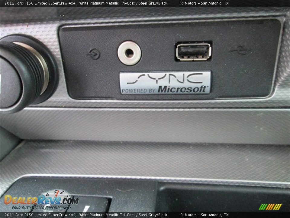 2011 Ford F150 Limited SuperCrew 4x4 White Platinum Metallic Tri-Coat / Steel Gray/Black Photo #15