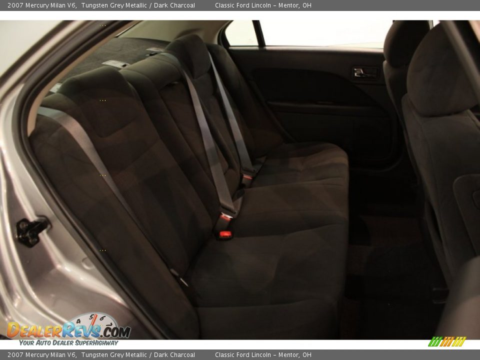 2007 Mercury Milan V6 Tungsten Grey Metallic / Dark Charcoal Photo #12