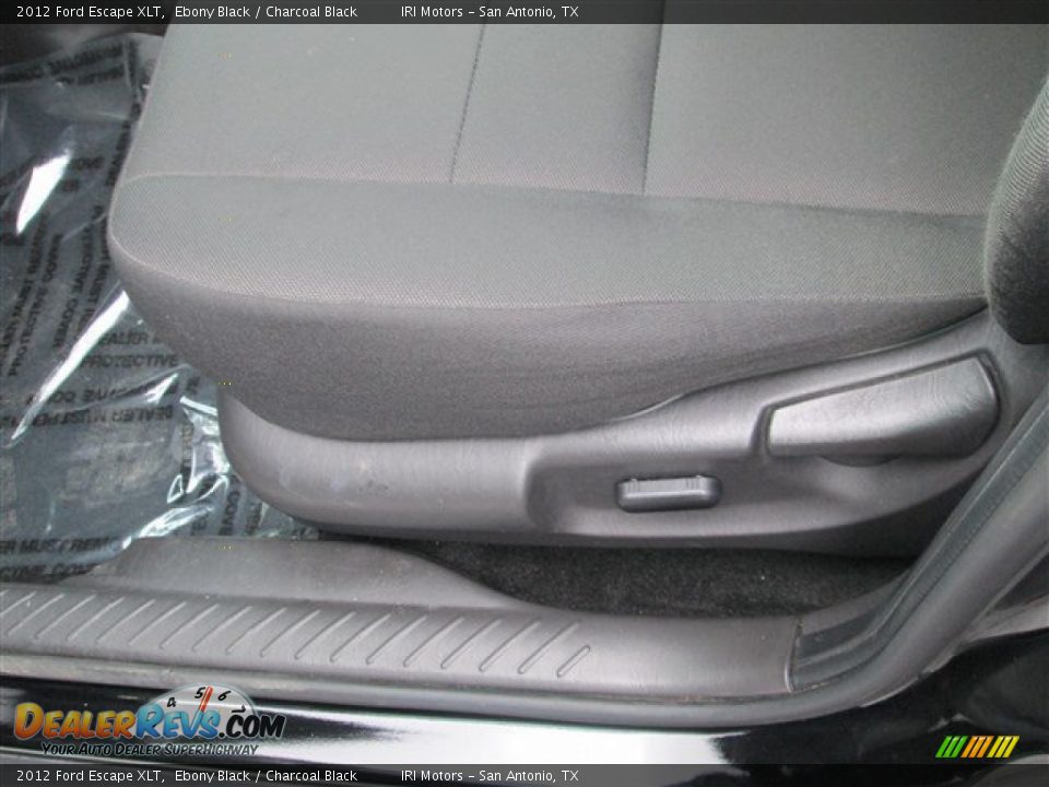 2012 Ford Escape XLT Ebony Black / Charcoal Black Photo #9