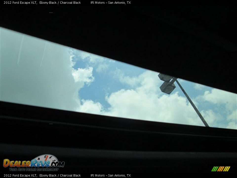 2012 Ford Escape XLT Ebony Black / Charcoal Black Photo #18
