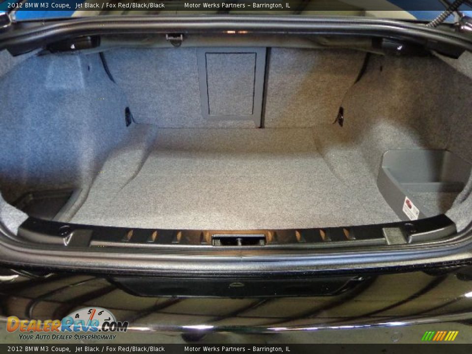 2012 BMW M3 Coupe Trunk Photo #9