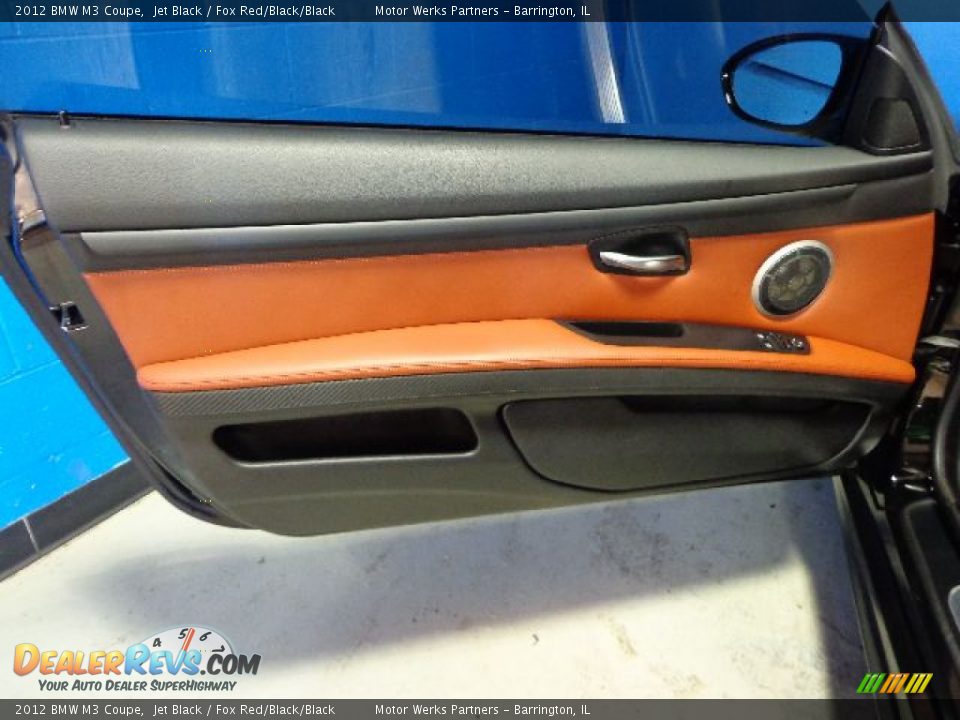 Door Panel of 2012 BMW M3 Coupe Photo #22