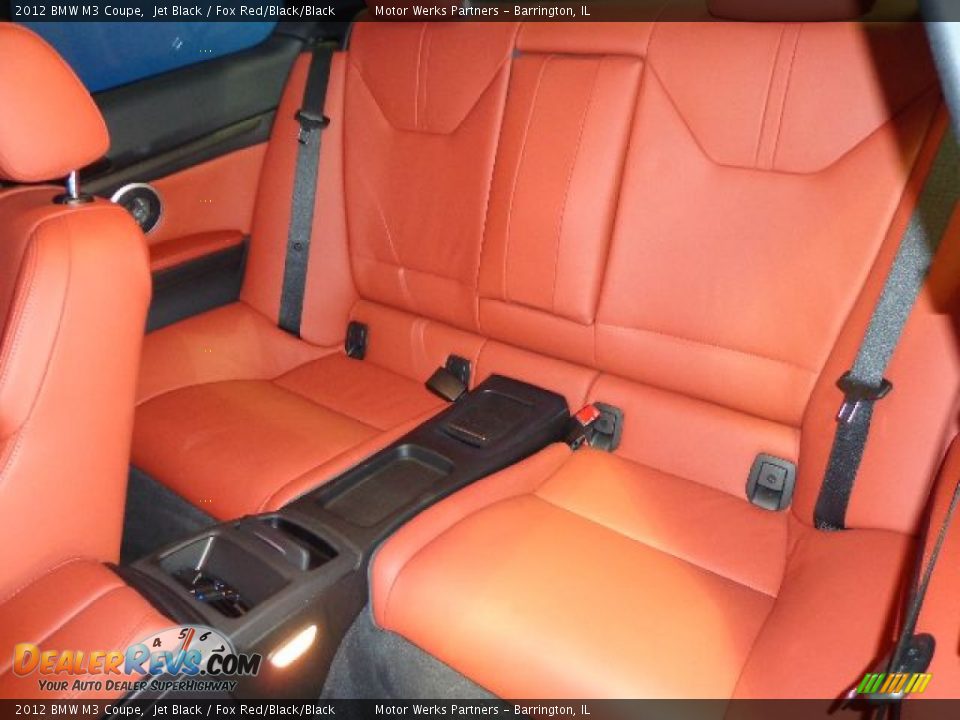 Rear Seat of 2012 BMW M3 Coupe Photo #28