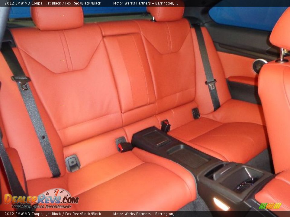 Rear Seat of 2012 BMW M3 Coupe Photo #29
