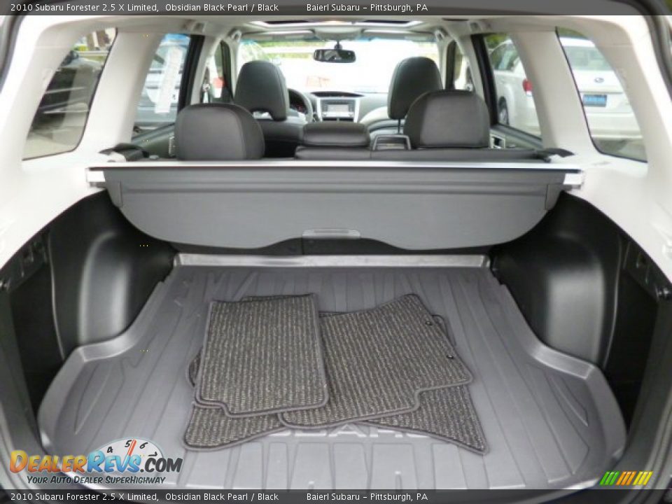 2010 Subaru Forester 2.5 X Limited Obsidian Black Pearl / Black Photo #13