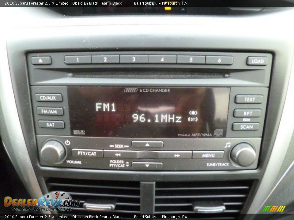 2010 Subaru Forester 2.5 X Limited Obsidian Black Pearl / Black Photo #19