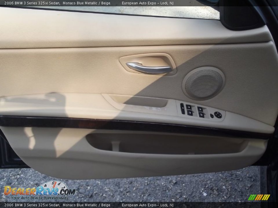 2006 BMW 3 Series 325xi Sedan Monaco Blue Metallic / Beige Photo #8