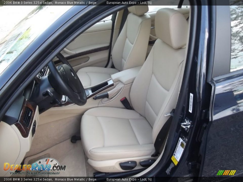 2006 BMW 3 Series 325xi Sedan Monaco Blue Metallic / Beige Photo #10