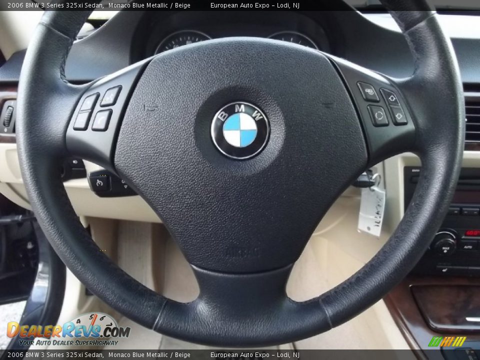2006 BMW 3 Series 325xi Sedan Monaco Blue Metallic / Beige Photo #11