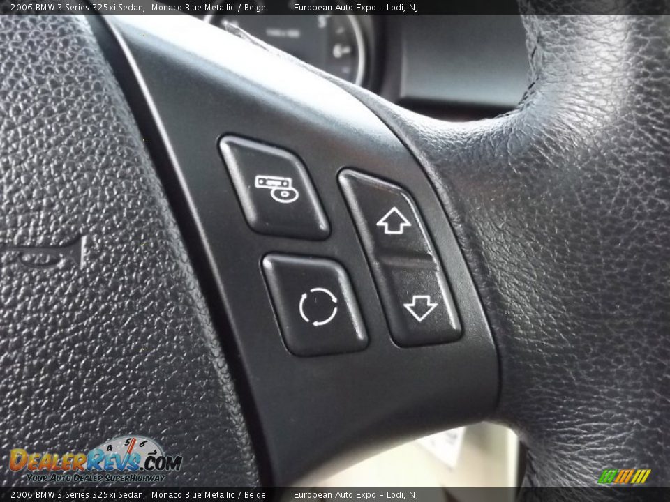 2006 BMW 3 Series 325xi Sedan Monaco Blue Metallic / Beige Photo #12