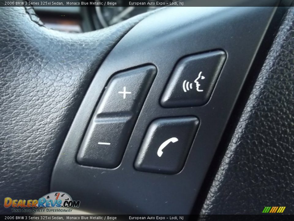2006 BMW 3 Series 325xi Sedan Monaco Blue Metallic / Beige Photo #13