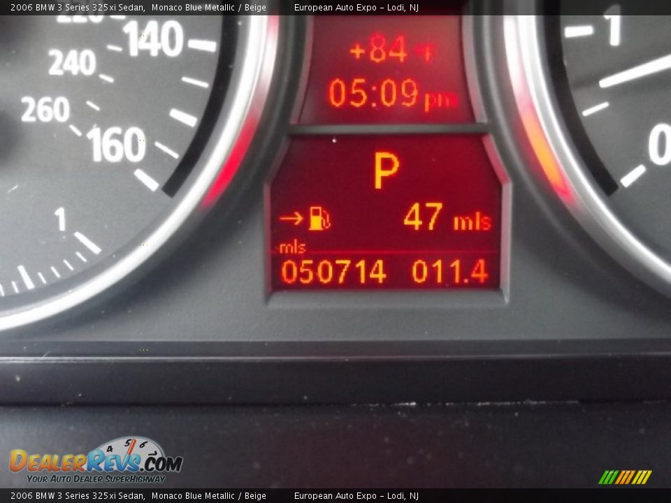2006 BMW 3 Series 325xi Sedan Monaco Blue Metallic / Beige Photo #16
